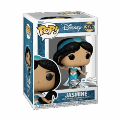 LOUNGEFLY Limited Edition Bundle - Aladdin 30th Anniversary Palace Mini Backpack And Pop! Jasmine (Diamond) -Loungefly 67319 Disney JasmineDGLT POP GLAM 1 WEB