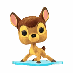 LOUNGEFLY Limited Edition Bundle Exclusive - Bambi On Ice Lenticular Mini Backpack And Pop! Bambi (Flocked) -Loungefly 72210 1