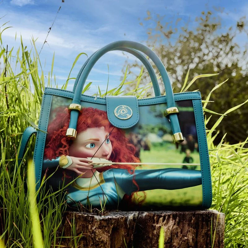 LOUNGEFLY Brave Princess Scenes Crossbody Bag 4 LOUNGEFLY Brave Princess Scenes Crossbody Bag - Image 2