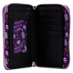 LOUNGEFLY Beetlejuice Icons Zip Around Wallet 11 LOUNGEFLY Beetlejuice Icons Zip Around Wallet -Loungefly BTJWA0014 5