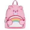 LOUNGEFLY Exclusive - Care Bears 40th Anniversary Cheer Bear Cosplay Plush Mini Backpack