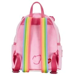 LOUNGEFLY Exclusive - Care Bears 40th Anniversary Cheer Bear Cosplay Plush Mini Backpack -Loungefly CBBK0001 4