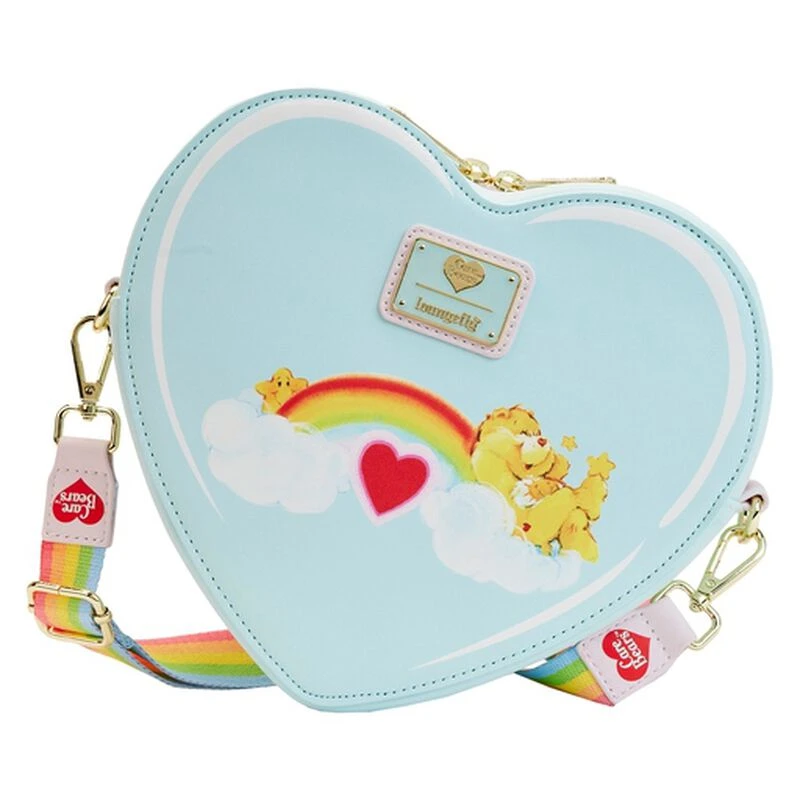 LOUNGEFLY Care Bears Cloud Party Heart Crossbody Bag 7 LOUNGEFLY Care Bears Cloud Party Heart Crossbody Bag - Image 5