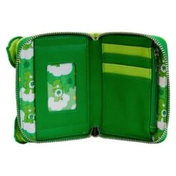 LOUNGEFLY Limited Edition Exclusive - Care Bears Good Luck Bear Zip Around Wallet -Loungefly CBWA0013 5