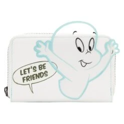LOUNGEFLY Casper The Friendly Ghost Glow Zip Around Wallet
