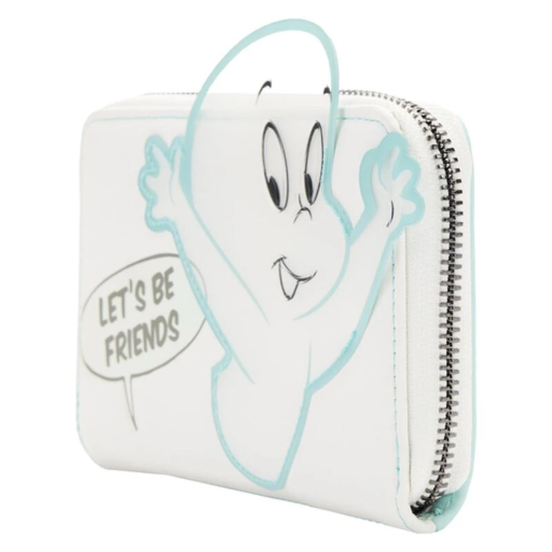 LOUNGEFLY Casper The Friendly Ghost Glow Zip Around Wallet 5 LOUNGEFLY Casper The Friendly Ghost Glow Zip Around Wallet - Image 3