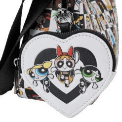 LOUNGEFLY Cartoon Network Retro Collage Crossbody Bag With Coin Pouch -Loungefly CNTB0001 LFCARTOONNETWORKRETROCOLLAGECROSSBODYWITHCOINPOUCHPOUCH