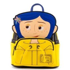 LOUNGEFLY Coraline Raincoat Cosplay Mini Backpack
