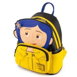 LOUNGEFLY Coraline Raincoat Cosplay Mini Backpack -Loungefly COBK0012 4