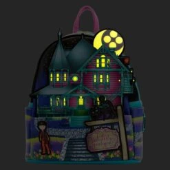 LOUNGEFLY Coraline Glow In The Dark House Mini Backpack -Loungefly COBK0016 3