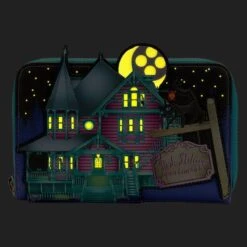 LOUNGEFLY Coraline Glow In The Dark House Zip Around Wallet -Loungefly COWA0007 3