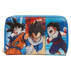 LOUNGEFLY Dragon Ball Z Trio Zip Around Wallet