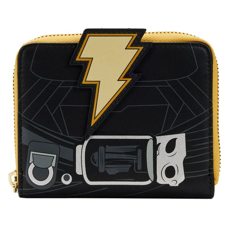 LOUNGEFLY Black Adam Glow Cosplay Zip Around Wallet 3 LOUNGEFLY Black Adam Glow Cosplay Zip Around Wallet