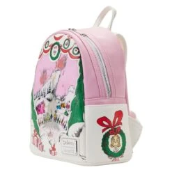 LOUNGEFLY Dr. Seuss' How The Grinch Stole Christmas! Lenticular Scene Mini Backpack -Loungefly DSSBK0030 4