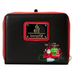 LOUNGEFLY Elf Buddy In Manhattan Zip Around Wallet -Loungefly ELFWA0005 4