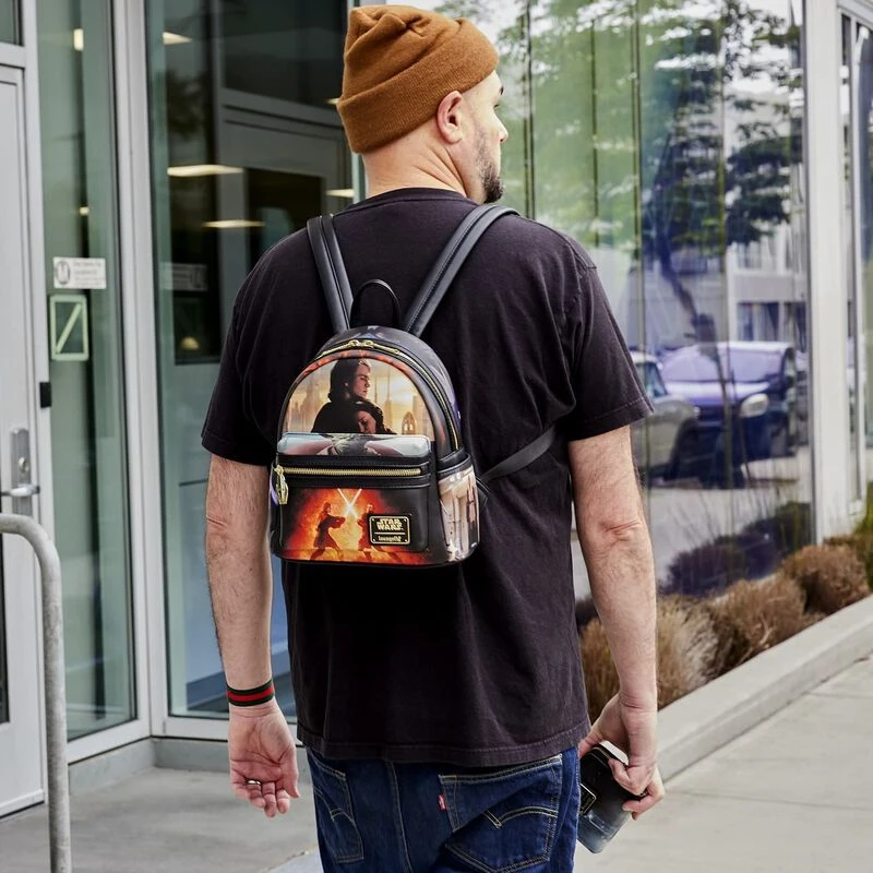 LOUNGEFLY Star Wars: Episode III Revenge Of The Sith Scene Mini Backpack 4 LOUNGEFLY Star Wars: Episode III Revenge Of The Sith Scene Mini Backpack - Image 2