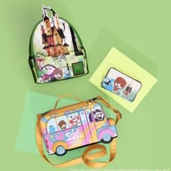 LOUNGEFLY Foster’s Home For Imaginary Friends Mac And Bloo Zip Around Wallet -Loungefly FOSTERS MAC AND BLOO 007