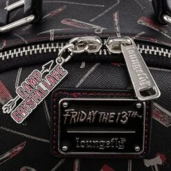 LOUNGEFLY Friday The 13th Jason Mask Mini Backpack 13 LOUNGEFLY Friday The 13th Jason Mask Mini Backpack -Loungefly FRIBK0004 5