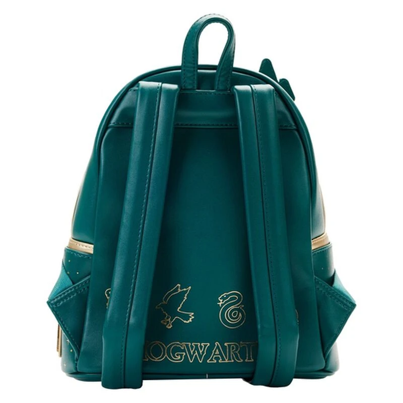 LOUNGEFLY Harry Potter Golden Hogwarts Castle Mini Backpack 5 LOUNGEFLY Harry Potter Golden Hogwarts Castle Mini Backpack - Image 3