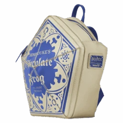 LOUNGEFLY Harry Potter Honeydukes Chocolate Frog Mini Backpack -Loungefly HPBK0229 LFWBHARRYPOTTERHONEYDUKESCHOCOLATEFROGFIGURALMINIBACKPACK1438SIDE