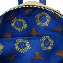 LOUNGEFLY Harry Potter Honeydukes Chocolate Frog Mini Backpack -Loungefly HPBK0229 LFWBHARRYPOTTERHONEYDUKESCHOCOLATEFROGFIGURALMINIBACKPACK1444INSIDE