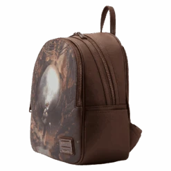 LOUNGEFLY Indiana Jones Raiders Of The Lost Ark Mini Backpack With Coin Purse -Loungefly IJBKS0001 LFINDIANAJONESRAIDERSMINIBACKPACKWITHCOINPURSE0271SIDE