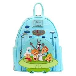 LOUNGEFLY The Jetsons Spaceship Mini Backpack