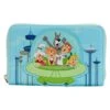 LOUNGEFLY The Jetsons Spaceship Zip Around Wallet -Loungefly JETWA0001 1