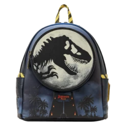 LOUNGEFLY Jurassic Park 30th Anniversary Dino Moon Glow Mini Backpack