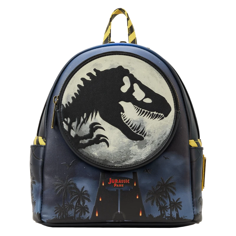 LOUNGEFLY Jurassic Park 30th Anniversary Dino Moon Glow Mini Backpack 3 LOUNGEFLY Jurassic Park 30th Anniversary Dino Moon Glow Mini Backpack