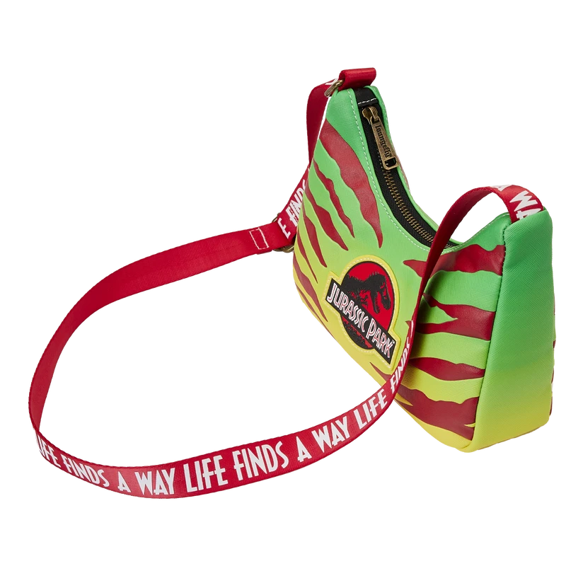 LOUNGEFLY Jurassic Park 30th Anniversary Life Finds A Way Crossbody Bag 7 LOUNGEFLY Jurassic Park 30th Anniversary Life Finds A Way Crossbody Bag - Image 5