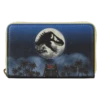 LOUNGEFLY Jurassic Park 30th Anniversary Dino Moon Glow Zip Around Wallet -Loungefly JPWA0005 LFJURASSICPARK30THANNIVERSARYDINOMOONZIPAROUNDWALLET0143FRONT