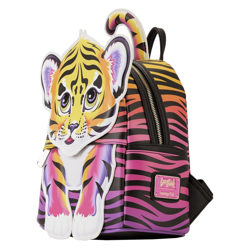 LOUNGEFLY Exclusive - Lisa Frank Forrest Cosplay Mini Backpack 5 LOUNGEFLY Exclusive - Lisa Frank Forrest Cosplay Mini Backpack - Image 3