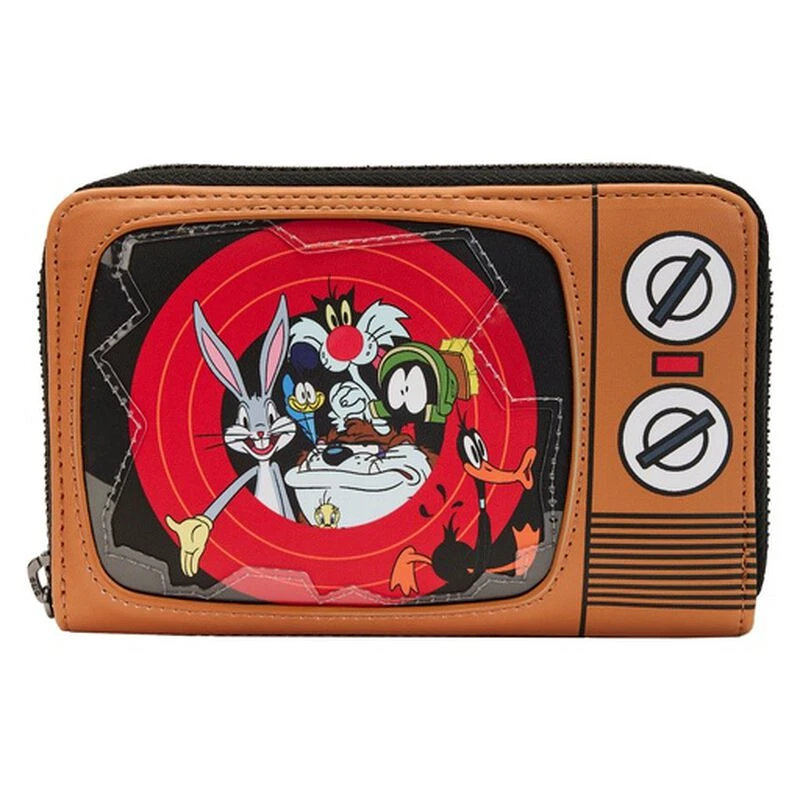 LOUNGEFLY Looney Tunes That’s All Folks Zip Around Wallet 3 LOUNGEFLY Looney Tunes That’s All Folks Zip Around Wallet