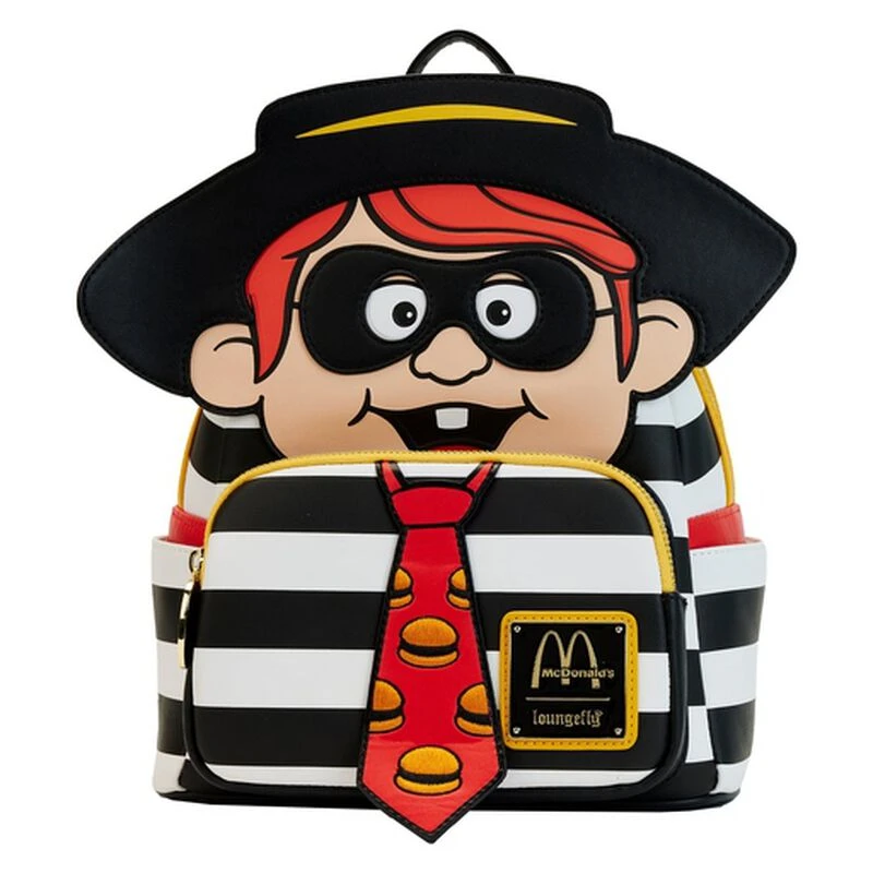 LOUNGEFLY Exclusive - McDonald's Hamburglar Cosplay Mini Backpack 3 LOUNGEFLY Exclusive - McDonald's Hamburglar Cosplay Mini Backpack
