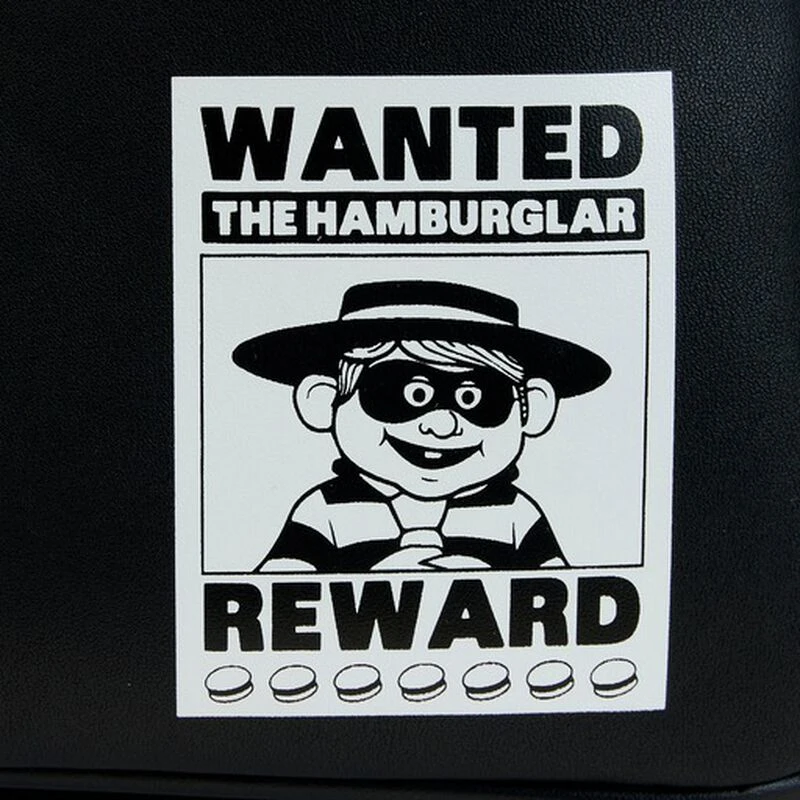 LOUNGEFLY Exclusive - McDonald's Hamburglar Cosplay Mini Backpack 6 LOUNGEFLY Exclusive - McDonald's Hamburglar Cosplay Mini Backpack - Image 4