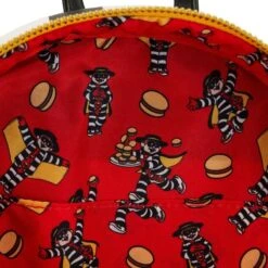 LOUNGEFLY Exclusive - McDonald's Hamburglar Cosplay Mini Backpack 13 LOUNGEFLY Exclusive - McDonald's Hamburglar Cosplay Mini Backpack -Loungefly MCDBK0003 6