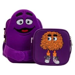 LOUNGEFLY McDonald's Grimace Cosplay Crossbuddies Bag -Loungefly MCDTB0001 2