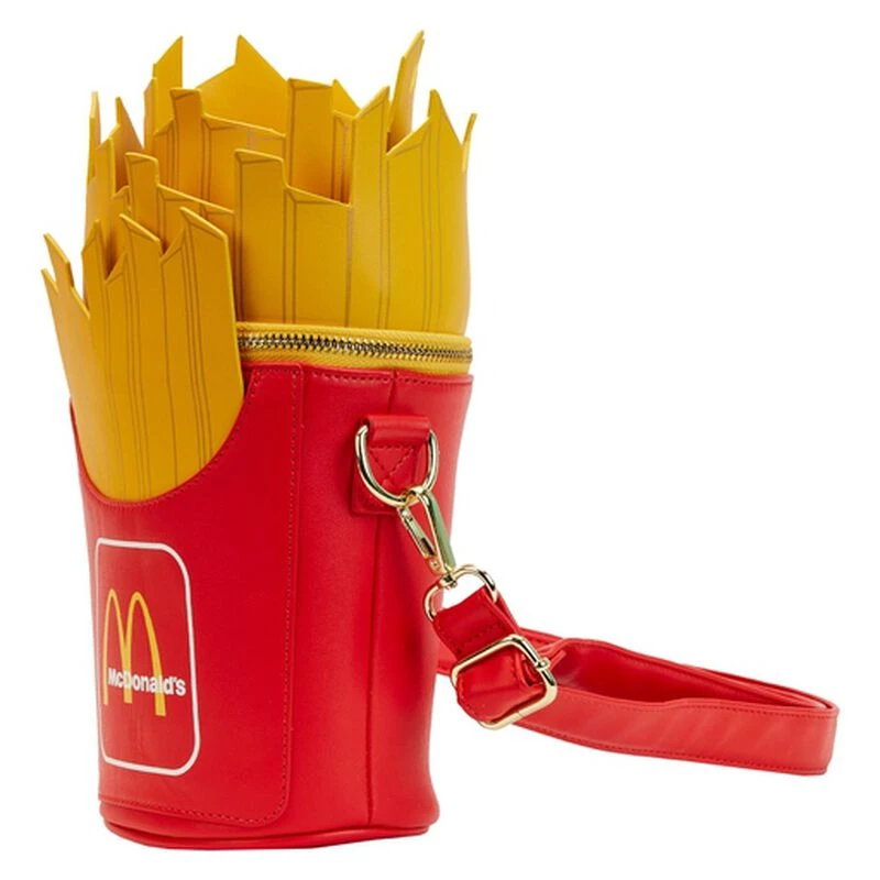 LOUNGEFLY McDonald's French Fry Crossbody Bag 4 LOUNGEFLY McDonald's French Fry Crossbody Bag - Image 2