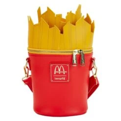 LOUNGEFLY McDonald's French Fry Crossbody Bag 10 LOUNGEFLY McDonald's French Fry Crossbody Bag -Loungefly MCDTB0002 4