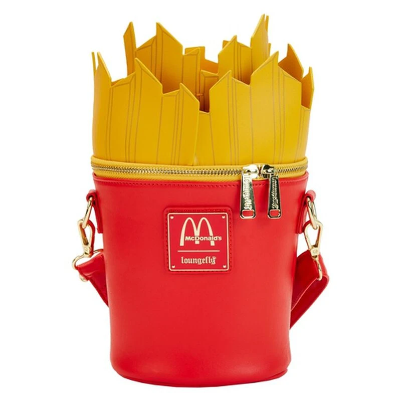 LOUNGEFLY McDonald's French Fry Crossbody Bag 6 LOUNGEFLY McDonald's French Fry Crossbody Bag - Image 4