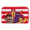 LOUNGEFLY McDonald's Ronald McDonald And Friends Zip Around Wallet -Loungefly MCDWA0001 1