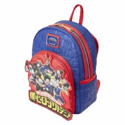 LOUNGEFLY My Hero Academia Group Debossed Logo Mini Backpack 11 LOUNGEFLY My Hero Academia Group Debossed Logo Mini Backpack -Loungefly MHABK0023 LFMYHEROACADEMIAGROUPDEBOSSEDLOGOMINIBACKPACK1782QUARTER