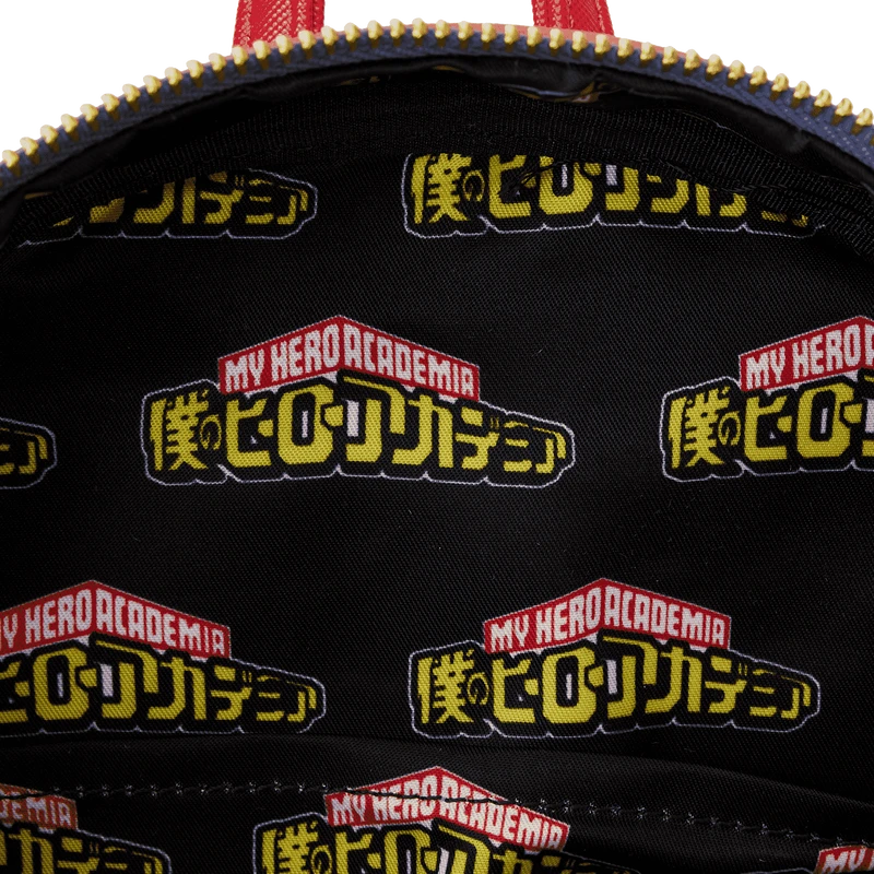 LOUNGEFLY My Hero Academia Group Debossed Logo Mini Backpack 8 LOUNGEFLY My Hero Academia Group Debossed Logo Mini Backpack - Image 6
