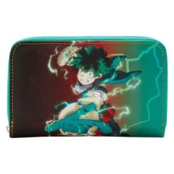 LOUNGEFLY My Hero Academia Deku Zip Around Wallet