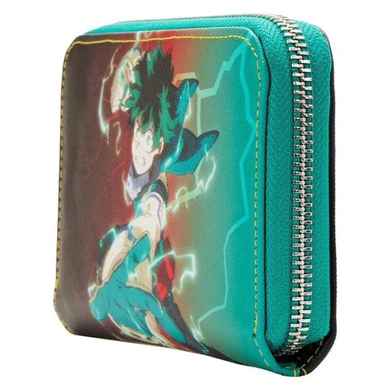 LOUNGEFLY My Hero Academia Deku Zip Around Wallet 4 LOUNGEFLY My Hero Academia Deku Zip Around Wallet - Image 2