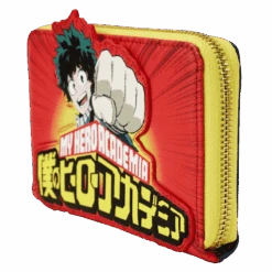LOUNGEFLY My Hero Academia Izuku Punch Zip Around Wallet -Loungefly MHAWA0010 LFMYHEROACADEMIAIZUKUPUNCHZIPAROUNDWALLET2315SIDE WEB