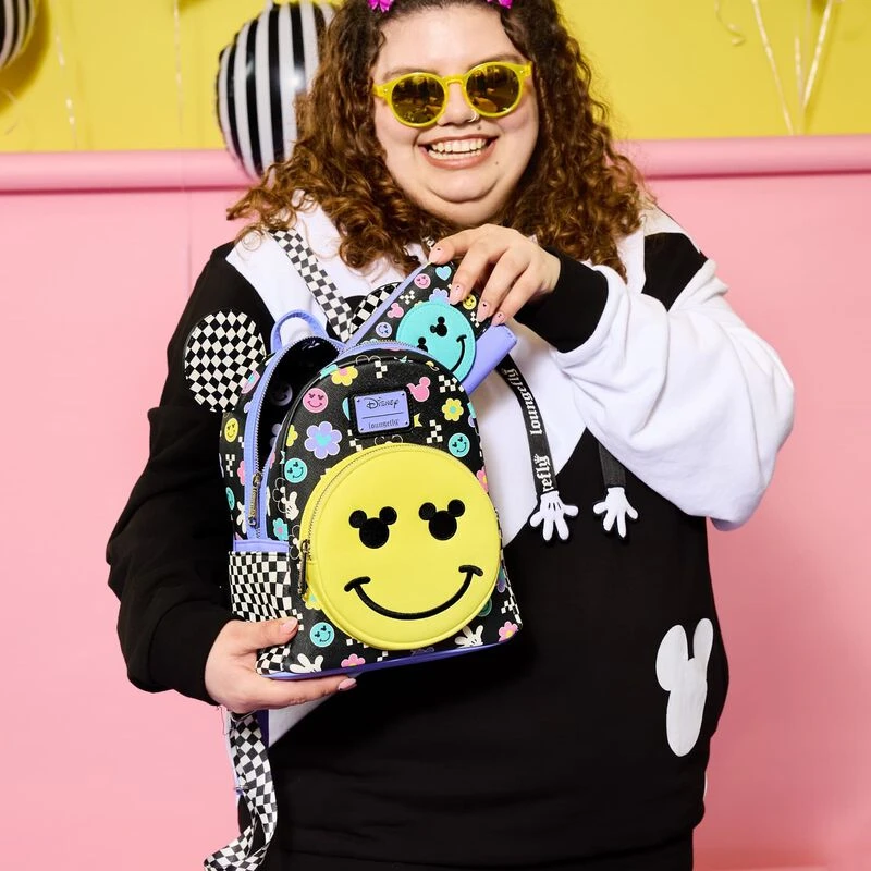 LOUNGEFLY Mickey Mouse Y2K Mini Backpack 4 LOUNGEFLY Mickey Mouse Y2K Mini Backpack - Image 2