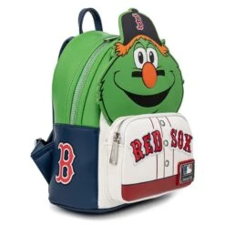 LOUNGEFLY MLB Boston Red Sox Wally The Green Monster Cosplay Mini Backpack 11 LOUNGEFLY MLB Boston Red Sox Wally The Green Monster Cosplay Mini Backpack -Loungefly MLBBK0018 3