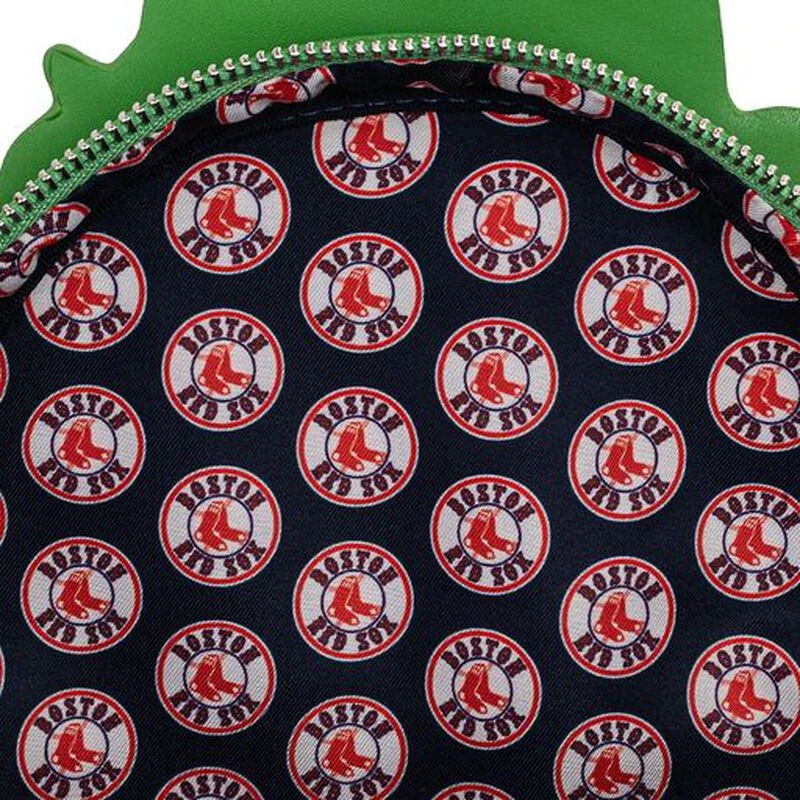 LOUNGEFLY MLB Boston Red Sox Wally The Green Monster Cosplay Mini Backpack 6 LOUNGEFLY MLB Boston Red Sox Wally The Green Monster Cosplay Mini Backpack - Image 4